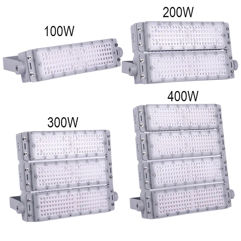 color changing flood lights Outdoor LED Flood Light Fixture 600W 500W 400W 300W IP66 Waterproof Exterieur SMD Floodlight 60 Degree Beam Angle Spotlight outside security lights