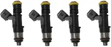  4PCS Fuel Injector Nozzle 0280158821 0280158829 M02J1700X4 J1700-1 210lb 2200cc Fit for LS3 LS7 Corvette C6 Z06 EV14 