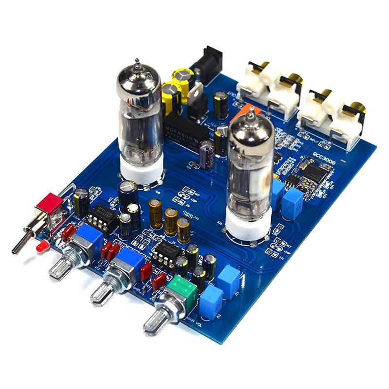 Усилитель Bluetooth Ламповый преусилитель Fever 6J5 Bile вакуумный ламповый JRC5532
