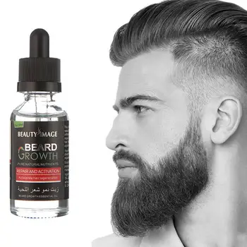 

40ML Men's Beard Oil Moisturizes Hair Moustache Beard Organic Essential Oil Face Growth Men Oil Oil Pure Thicker F2X3