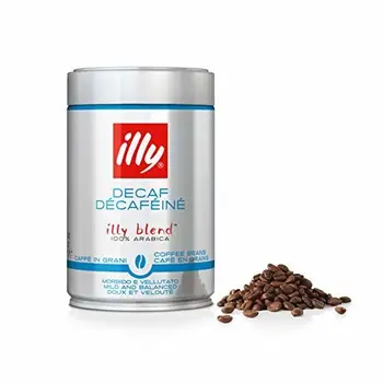 

ASESORIAS E INV. SANTA VICTORIA LTDA illy Coffee Jar Offre 250 grammes de Grains de café décaféinés