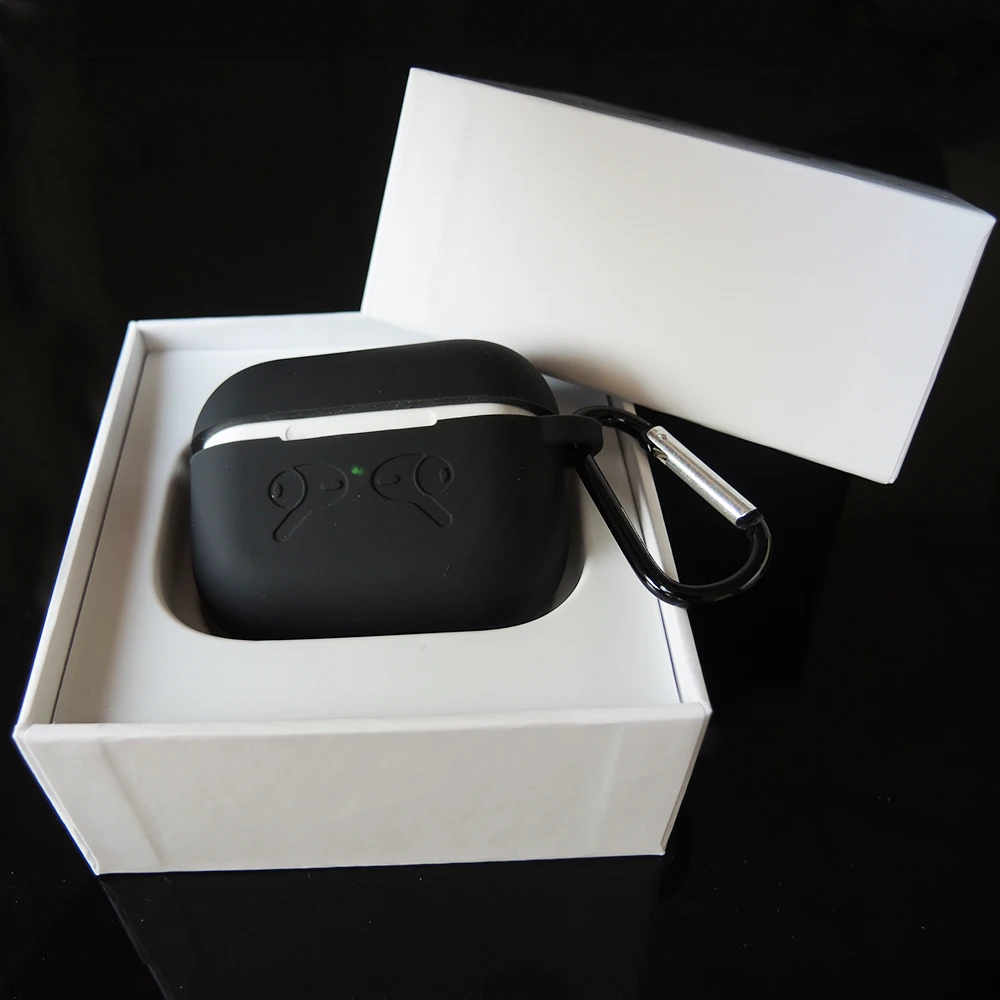 I100000 TWS Bluetooth наушники Aire 3 pro настоящий датчик шума шумоподавления беспроводные наушники Hi-Fi стерео PK i9000 tws pro - Цвет: i100000 Black