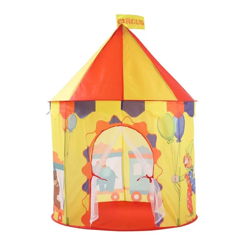 Игровая палатка портативный Принц Принцесса складной детский замок Cubby игровой домик детские подарки на открытом воздухе Funning игрушечные палатки