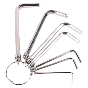 

Creative Wrench Bicycle Maintenance Tools Set Practical High Hardness Multi-function Durable Key Chain Inner Hexagonal Spanner