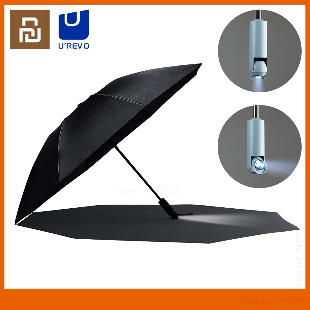 Uv Umbrella Flashlight | Car Business Parasol | Folding Umbrella ...