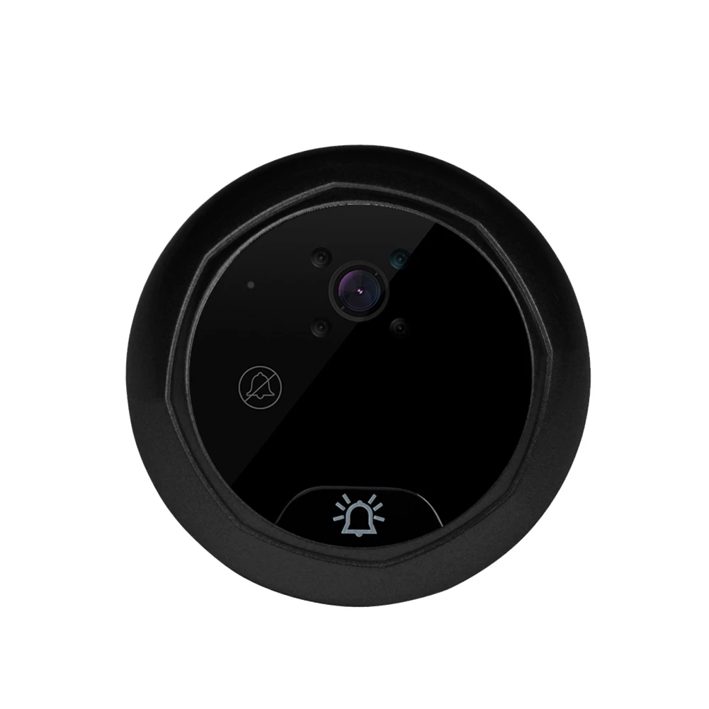 2,4 дюймовый умный электронный дверной глазок цифровая камера дверной звонок анти-взлома wifi Визуальный дверной звонок дверной глазок Дверь глаз