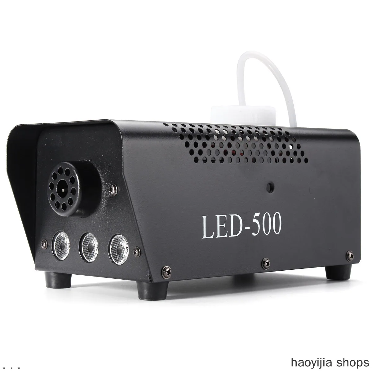 

New 500W smoking machine remote control wireless control LED DJ party stage smoke RGB color cigarette holder LEDAC 110V-230V