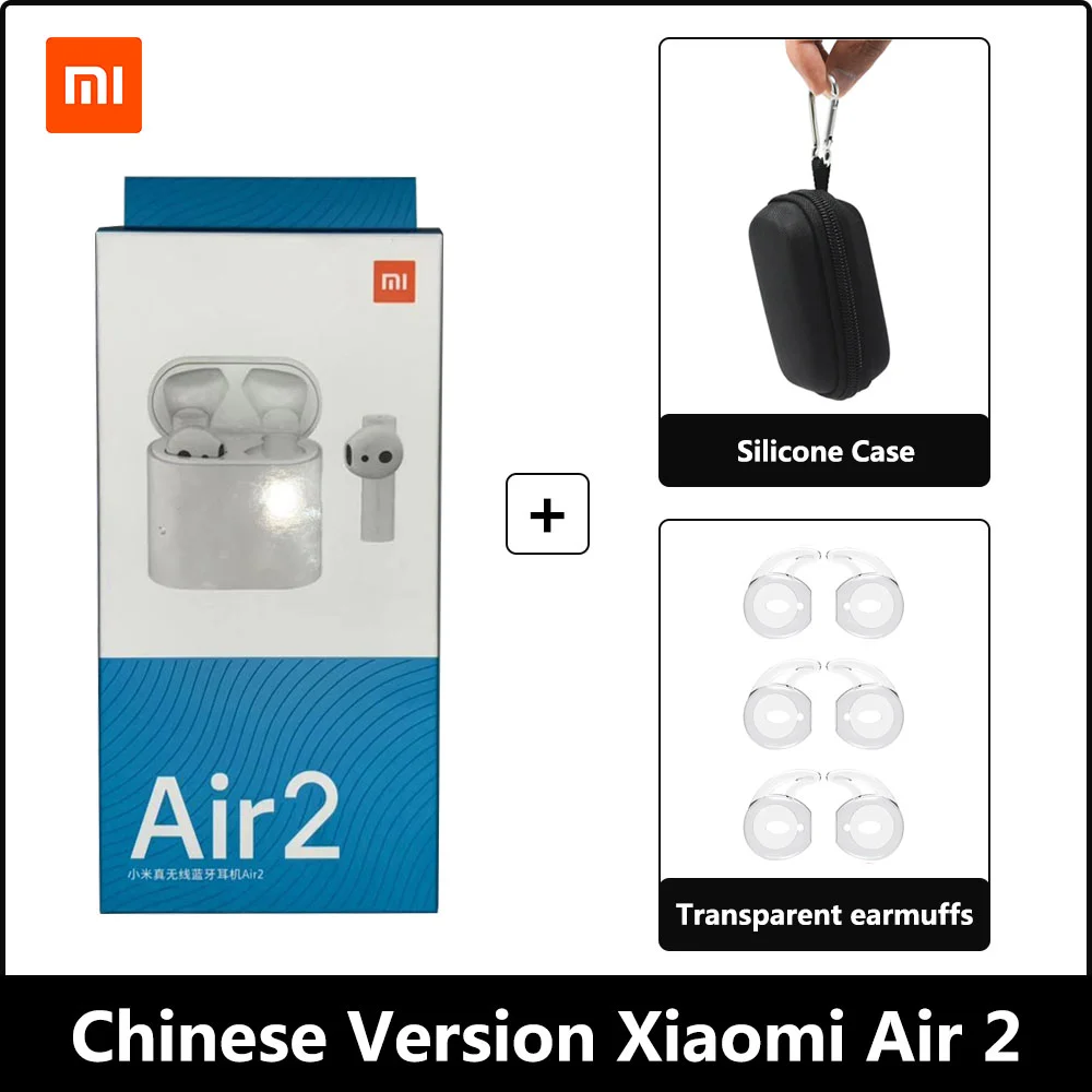 whit Transparent Oringinal Xiao mi Airdots Pro 2 беспроводные наушники TWS mi True Earbuds 2 LHDC Tap стерео управление Dual mi C ENC с mi c Handsfree - Цвет: whit Transparent