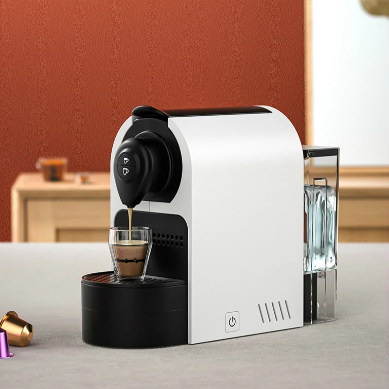 JRM0180 cafetera italiana Para cápsulas, minicafetera semiautomática, 1400W, americana, peso ligero|Máquina de café de cápsulas| -