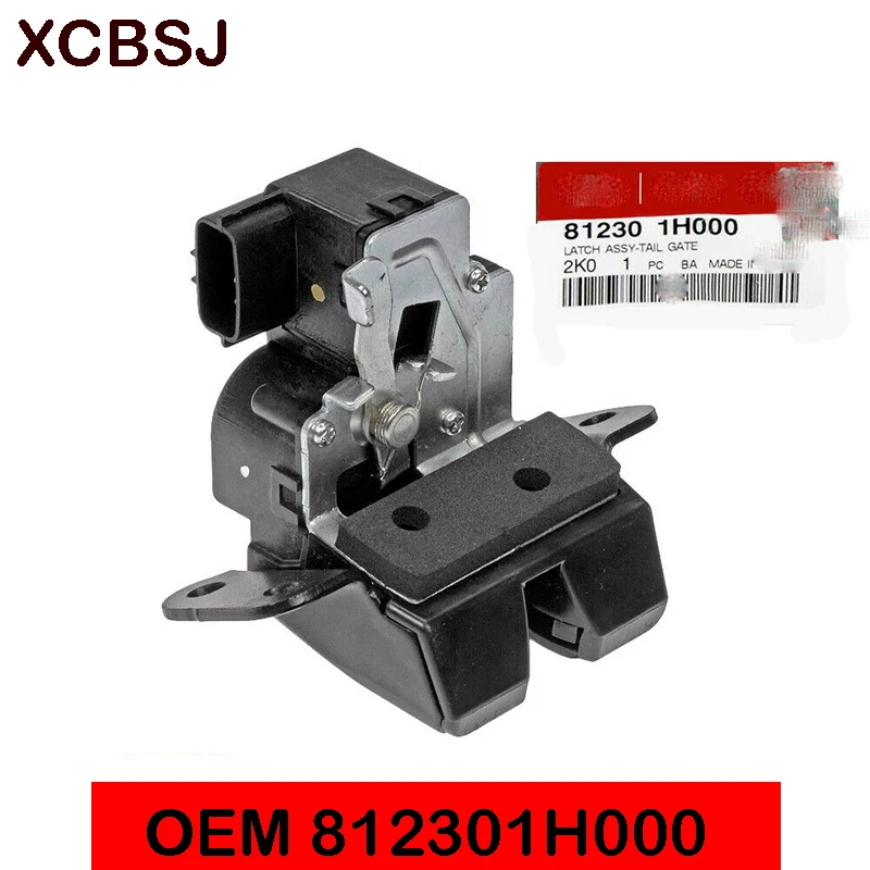 Genuine Rear trunk lid lock latch actuator for Kia Soul Sorento 2010-2013 Trunk tail gate lock latch 812301H000 81230 1H000