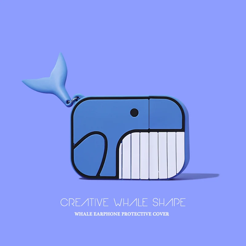 Adorable Cartoon Deep Sea Creature Silicone Case