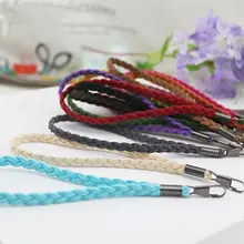 Fashion Braided Handbag Strap DIY Purse Replacement Wrist Bag Strap Wallet Bags Belt Woven Handbag Handles Bag Accessories