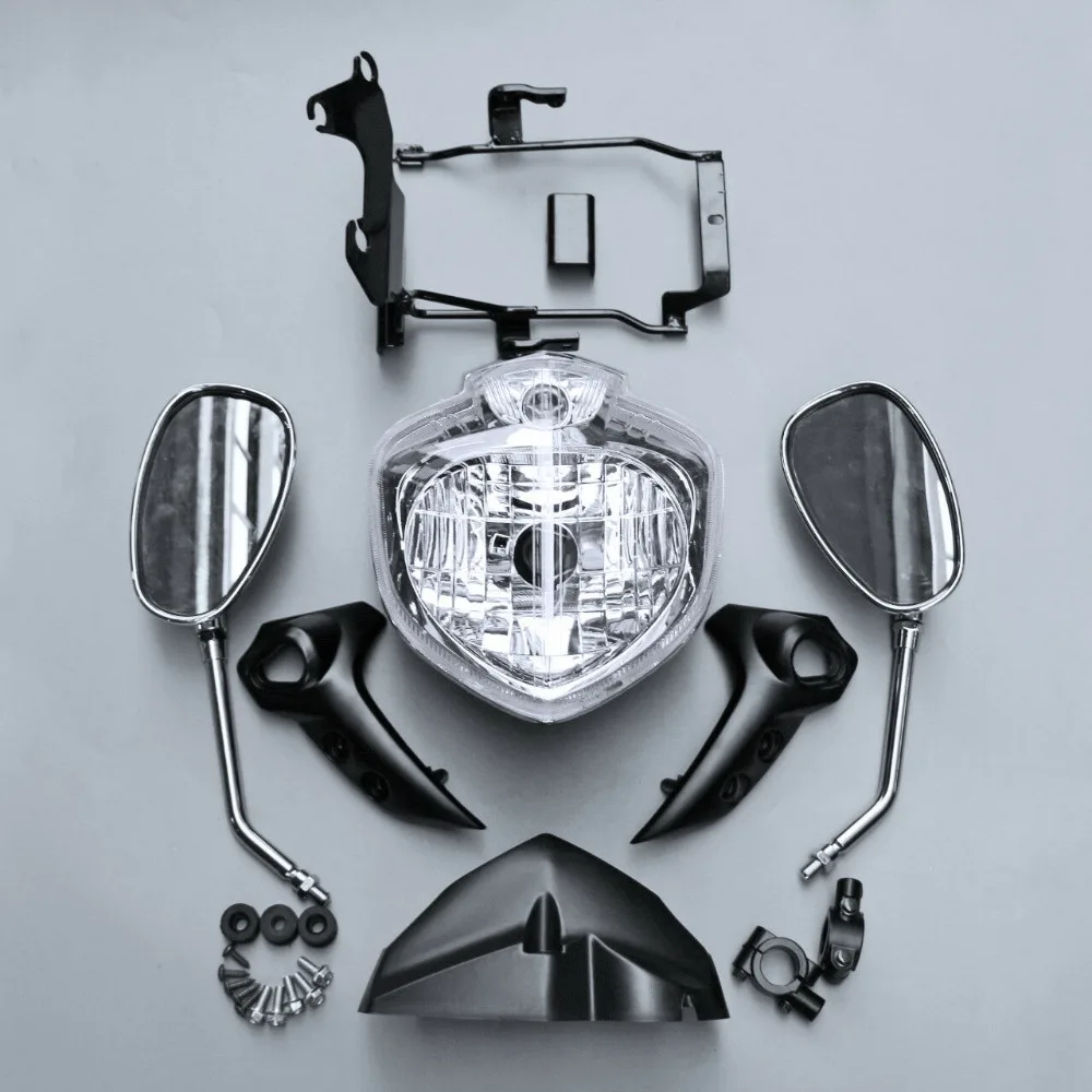 For Yamaha Fz6 Fz6n Fz6n Fazer 2007 2008 2009 2010 Motorcycle Headlight Headlamp Assembly Kit