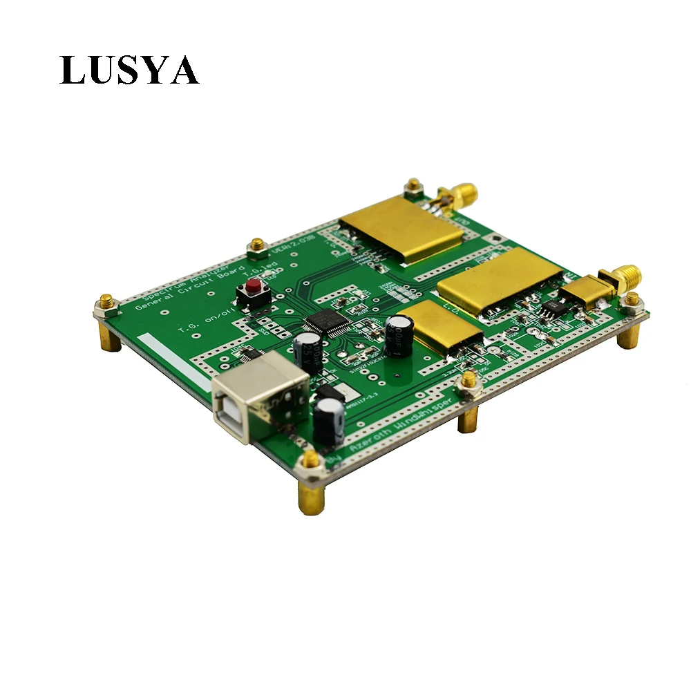 Простой анализатор спектра Lusya D6 с источником отслеживания T.G. V2.03B ADF4351 простой