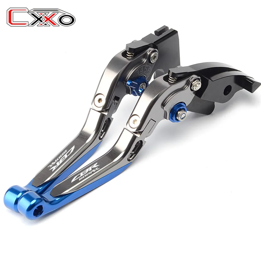 Titanium Blue Логотип мотоцикл CBR ЧПУ сцепные рычаги для HONDA CBR 600 954 RR CBR600RR 2003 2004 2005 2006 CBR954RR 2002 2003 - Цвет: Titanium Blue