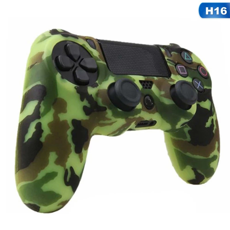 16 цветов Противоскользящий силиконовый защитный чехол для sony playstation 4 PS4 DS4 Pro тонкий контроллер защитная накладка крышки