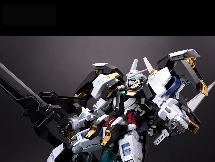 BANDAI MG 1/100 PB 00 GN-001/hs-A01 Avalanche Exia GUNDAM черно-белый Снежный цвет Фигурки Рождественский подарок игрушки