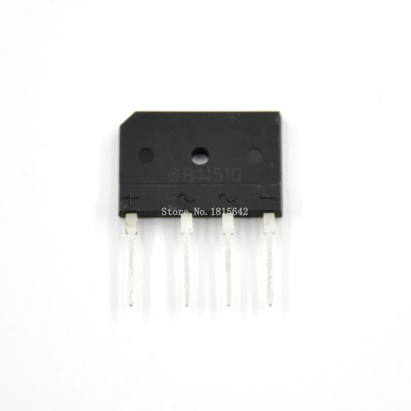 5PCS GBJ1510 gbj1510 1000V 15A Diode Bridge Rectifier Single Phase Bridge Rectifier IC Chip Through Hole Diy Electronic
