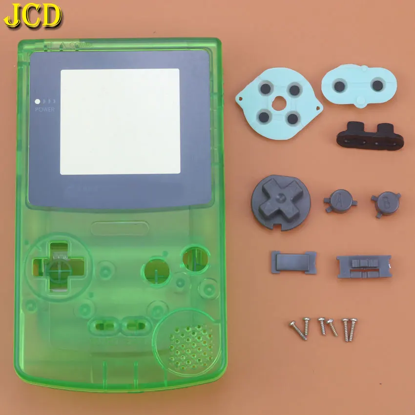 JCD 1 шт. для NAND Запчасти для Gameboy игровой запасной чехол пластиковая оболочка Крышка для консоль GBC полный корпус Чехол - Цвет: G