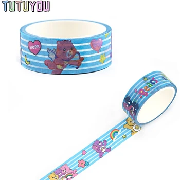 

PC404 Wholesale 20pcs/lot Cute Washi Tapes DIY Painting paper Masking Decorative Adhesive Tapes Scrapbooking Stickers