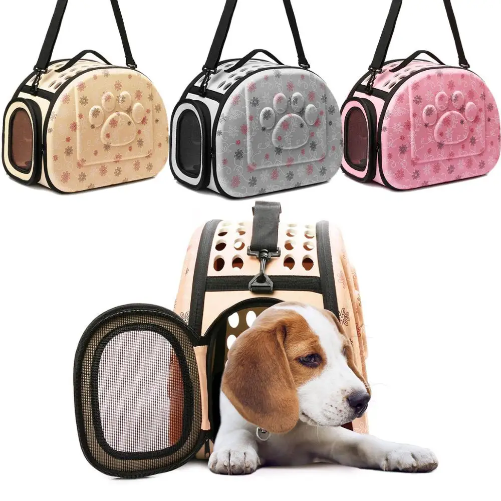 Outdoor Pet Bag Portable Pet Breathable Shoulder Bag Handbag Space EVA Cats Dogs Backpack Folding Travel Shoulder Cats Dogs