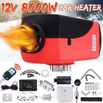 

5KW/8KW Car Heater 12V Air Diesels Heater Parking Heater with Remote Control Silencer LCD Monitor for RV, Trailer, Trucks, Boats