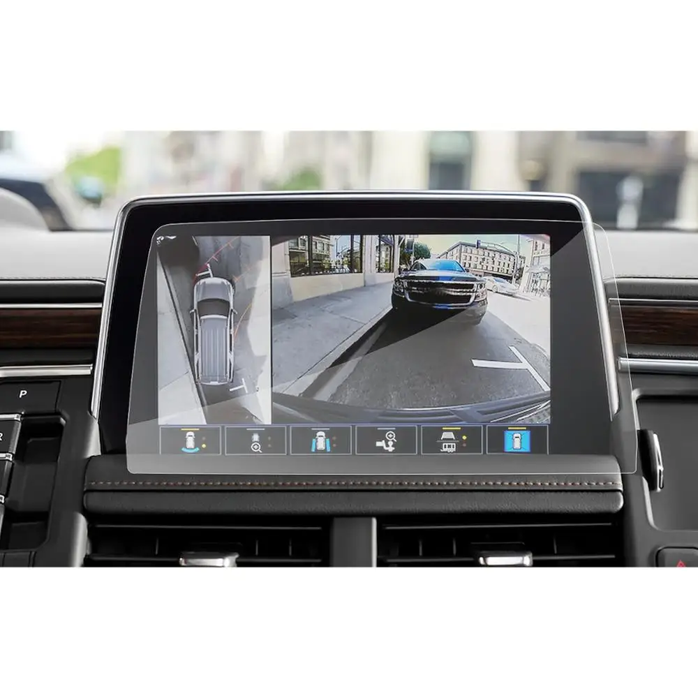 RUIYA Car PET Screen Protector For Tahoe/Suburban 2021 10.2 Inch GPS Navigation Touch Center Display Screen Vehicle Interior