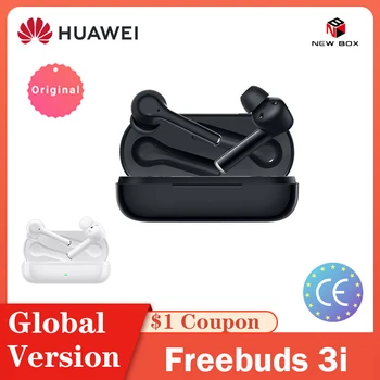 

Global Version HUAWEI FreeBuds 3i 3 i TWS Bluetooth Wireless Earphone Ultimate Noise Cancellation 3-mic System ANC For P40 Lite