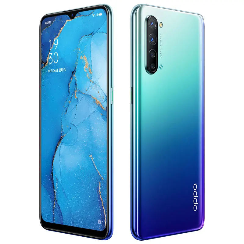 Быстрая доставка DHL смартфон Oppo Reno с экраном 6 4 дюйма сканирование отпечатка