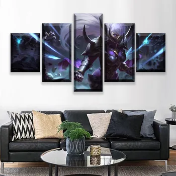 

Game LOL Irelia 5 Piece Home Decor Picture Print Painting Canvas Wall Art Canvas Wall Art For Living Room