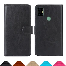 Роскошный чехол-бумажник для UMIDIGI power 3 из искусственной кожи в стиле ретро, откидная крышка, стильные магнитные чехлы на ремешке