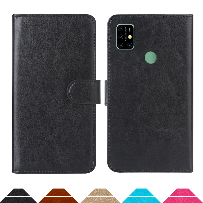 

Luxury Wallet Case For UMIDIGI Power 3 PU Leather Retro Flip Cover Magnetic Fashion Cases Strap
