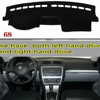 

For Skoda Octavia A5 MK2 2004 2005 2006 2007 2008 2009 2010 2011 2012 2013 Dashmat Car-styling Accessories Dashboard Cover Car