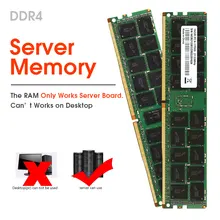 Ddr4 ecc reg memória 4gb 8gb 16gb 32gb 2133mhz 2400mhz ram suporte x99 placa-mãe e x99duplo mainboard