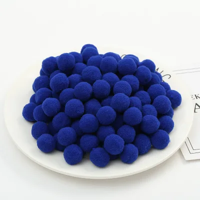 Colorful Fluffy Plush Craft Pom Poms for DIY Home Decoration and Kids' Toys