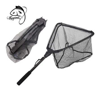 

Fargiant Fishing Net Small MeshRetractable Fishing Net Telescoping Foldable Landing Net Pole Folding Landing Net For Fly Fishing