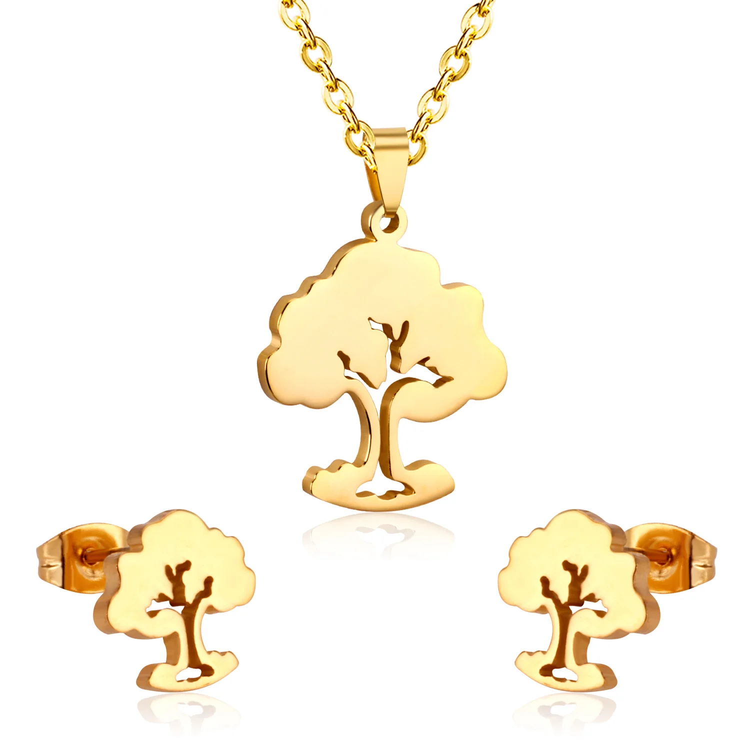 LUXUKISSKIDS Классический Рождественский комплект ювелирных изделий из Дубая в