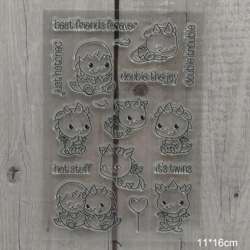 A0478 Clear stamps