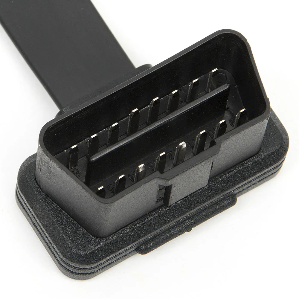 Универсальный диагностический инструмент кабель Ультра Плоский OBD 2 16 Pin