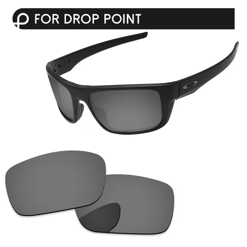 Black Chrome Замена линз PapaViva для аутентичной точки падения OO9367 солнцезащитные очки поляризованные-несколько вариантов - Цвет линз: Black Chrome