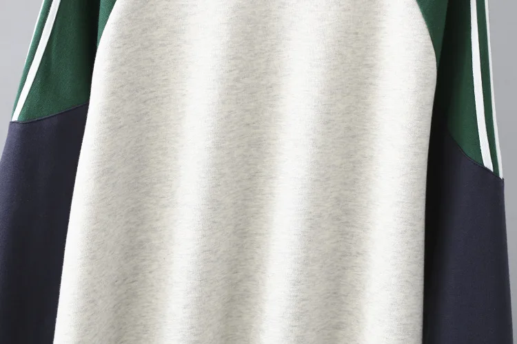 TUHAO 4XL 3XL размера плюс разноцветные элегантные цветные пуловеры толстовка с капюшоном осень зима женские повседневные толстовки LZ49