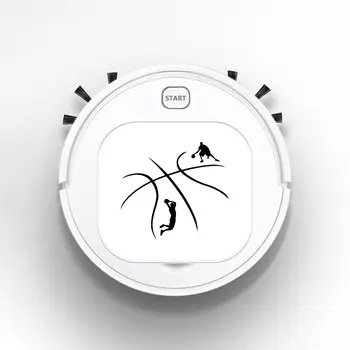 

Smart Sweeper Robot House Durable Power Floor Cleaning Robots Vacuum Cleaner 1800pa Handsome Basketball Boy Reflective