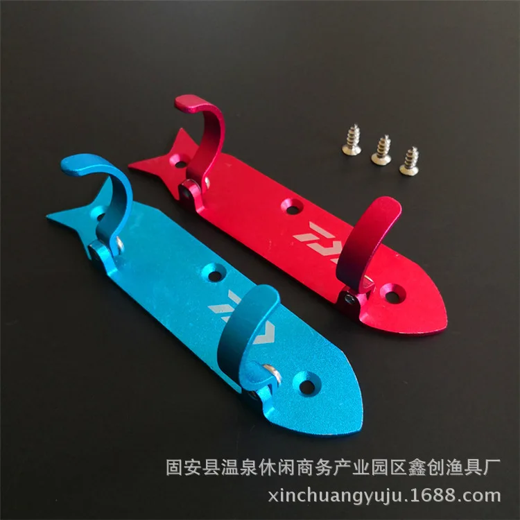 

Side Hanging Fast Fishing Gloats Fishing Rod Holder Fishing Rod Aluminum Magnesium Alloy Hanger Fishing Box Accessories Fishing