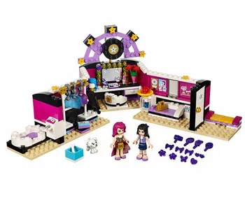 

BELA 10404 Livi Pop Star Dressing Room Building Blocks Toys Compatible with Lepining Friends bricks 41104 for Girl