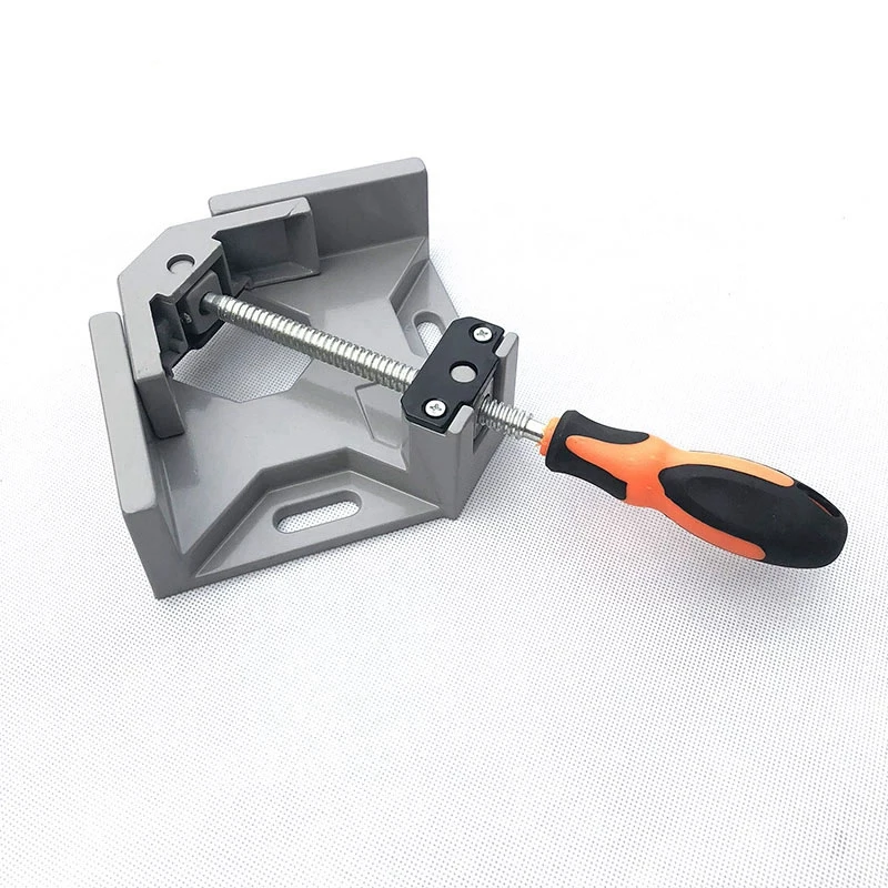 2 набора угловых зажимов под углом 90 градусов, алюминиевый сплав, Регулируемый поворотный угловой зажим, деревообрабатывающий тиски, дерево Me