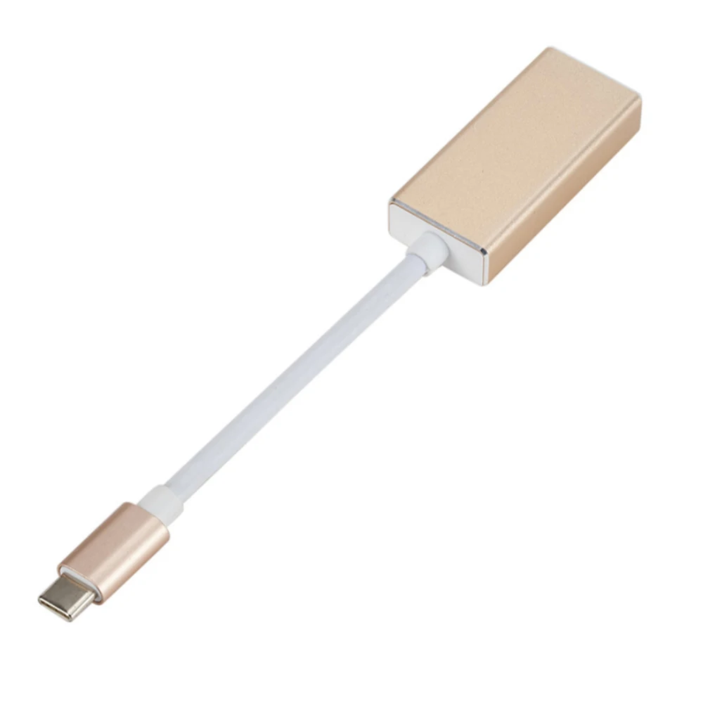 Адаптер USB C DisplayPort 3,1 type C to DP адаптер конвертер Поддержка 4K UHD 1080P мама-папа для Macbook Pro HDTV PC