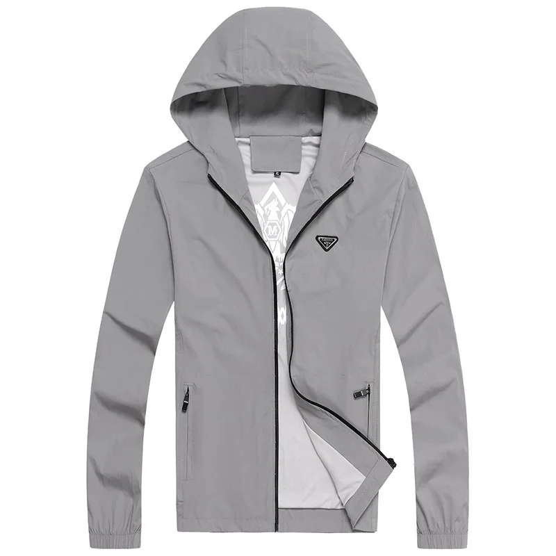

Lian Cap Windbreaker Leisure Coat Male Plus Fat plus Size Fat Extra Large Autumn Jacket Male Top