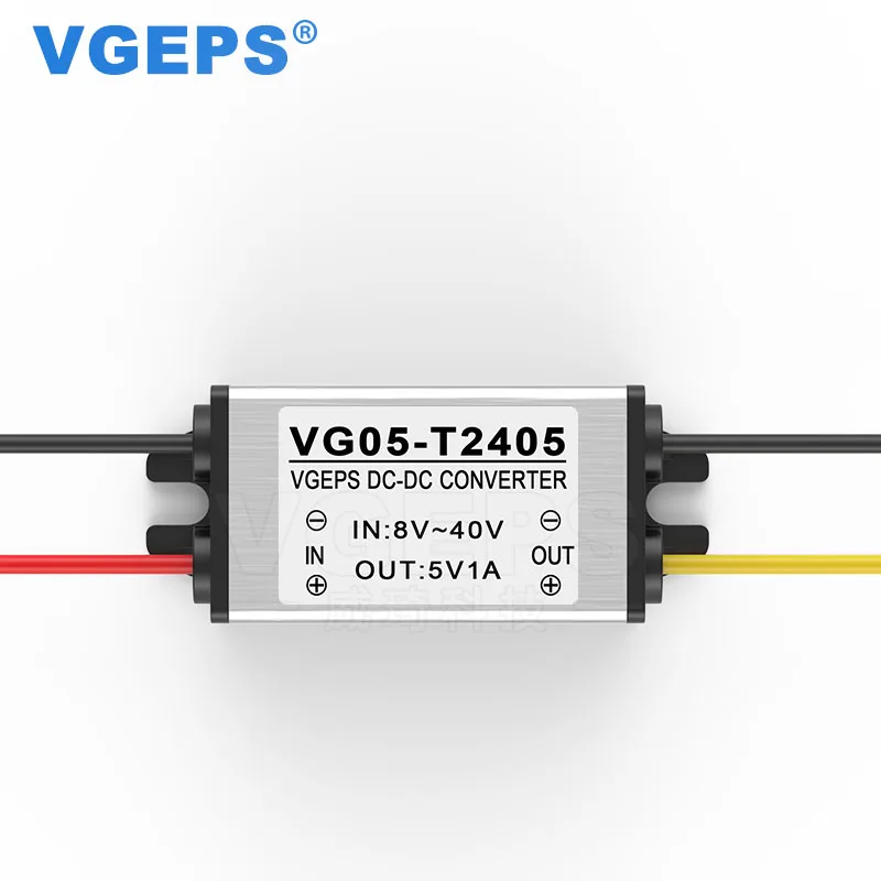 12 V 24 to 5V 1A понижающий модуль питания 24V DC преобразователь 12V регулятор
