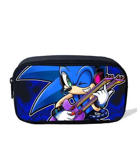P9092 Sonic рюкзак с принтом «ЁЖ», детский рюкзак, школьная сумка, Mochila, для мальчиков/девочек, повседневный наплечный набор, карандаш, на заказ - Цвет: P9092