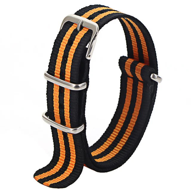 1pcs Nato Strap 18mm 20mm 22mm Nylon Watch Band Waterproof Watch Strap for Nato Army Sport Watch Dropshipping Belt Number 79